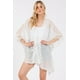 thumbnail image 3 of Poncho con Detalle de Ribete con Estampado de Flores, 3 of 5