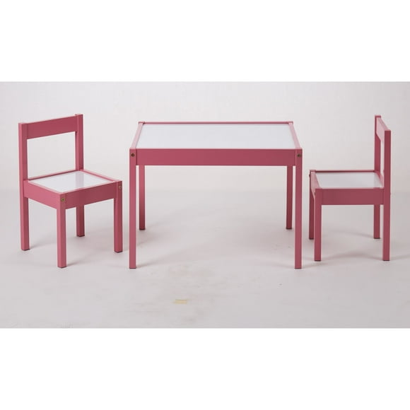 Set Mesa + 2 Sillas Infantil Rosa