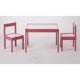 thumbnail image 1 of Set Mesa + 2 Sillas Infantil Rosa, 1 of 3