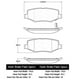 thumbnail image 2 of Pastillas Freno para auto Jeep Wrangler 2007-2018 Trasero, 2 of 2