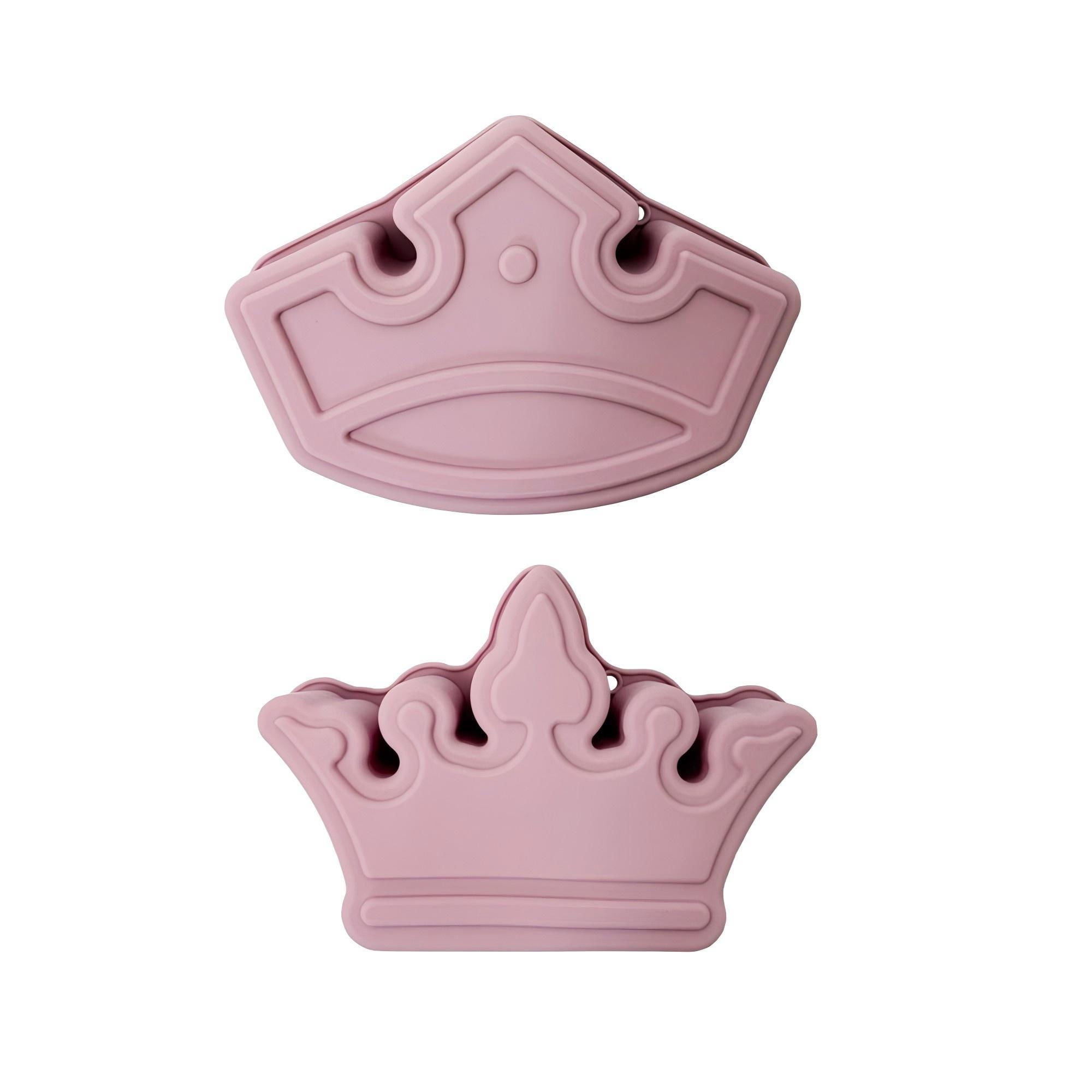 Molde 2 Piezas Silicona Rosa Disney