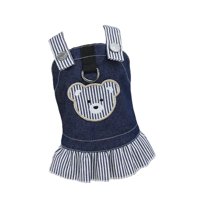 Winpet - Ropa Para Perritas Jardinera Blue Bear - Xs A Xl