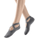thumbnail image 1 of Calcetines de yoga gruesos profesionales para mujer con agarres y correas antideslizantes, ideales para pilates, ballet, danza y entrenamiento descalzo., 1 of 6