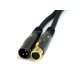 thumbnail image 2 of Cable Monoprice XLR macho a XLR hembra de 35 pies de la serie Premier, 2 of 3
