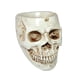 thumbnail image 2 of Cenicero Diseño Cabeza Calavera Humana Blanco, 2 of 2