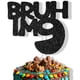 thumbnail image 1 of Suministros para fiesta de cumpleaños Cake Topper Cutylight Brush I'm 9, 1 of 4