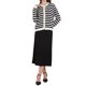thumbnail image 2 of INSPIRE CHIC Chaquetas de Punto a Rayas para Mujer, Cárdigans Casuales de Manga Larga, Talla XL, Negro, 2 of 4