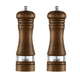thumbnail image 1 of Juegos de molinillos de sal y pimienta de madera, molinillos de sal manuales clásicos, juegos de molinillos de pimienta recargables, 1 of 5