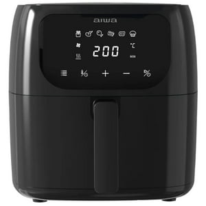 Aiwa - Freidora De Aire Air Fryer Digital 6000Ml Led Aw-Fk60
