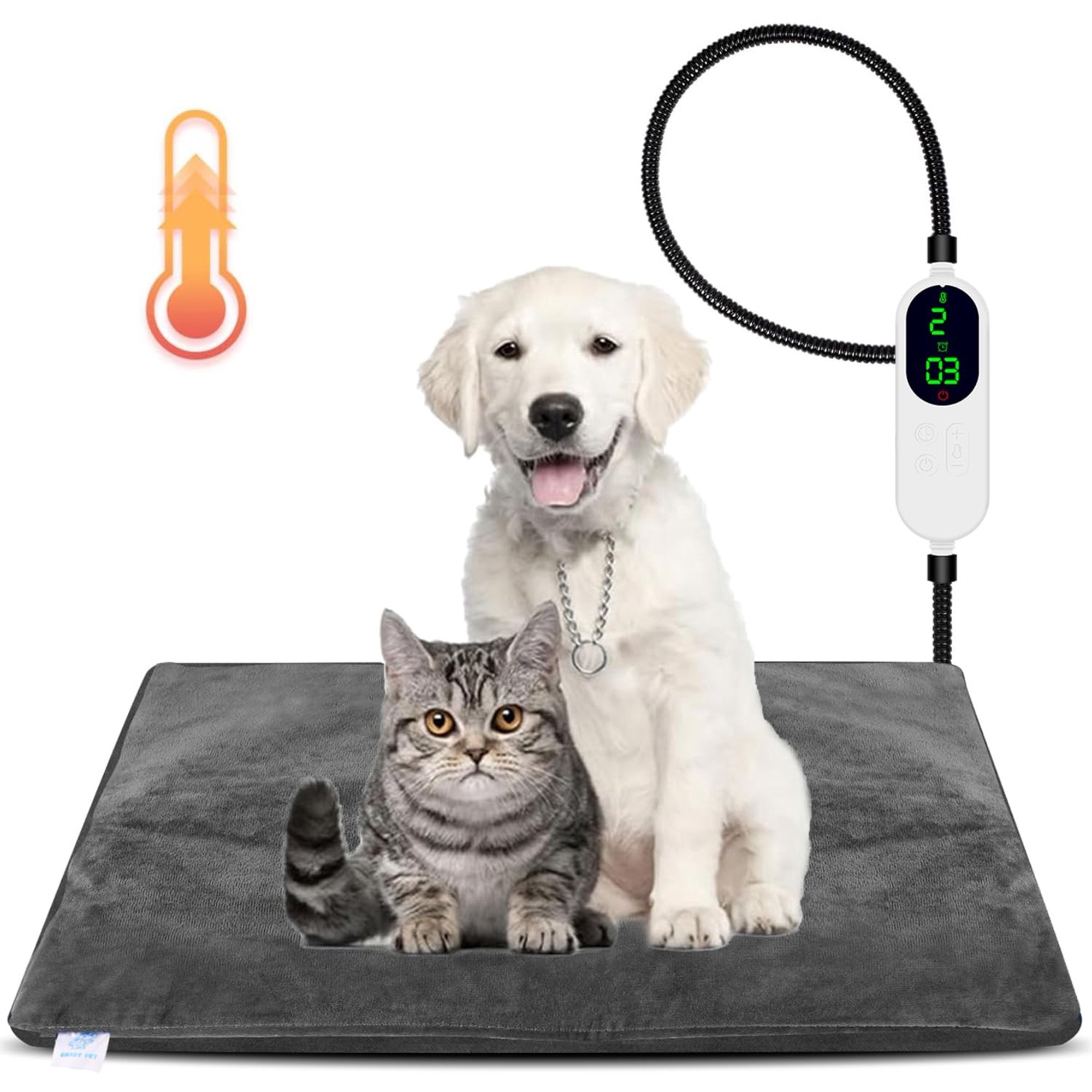 Almohadilla Térmica Para Gato Enjoy Pet 9 Con Temperatura Ajustable