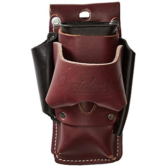 Soporte para herramientas y cintas Occidental Leather 5523 con clip, 4 en 1
