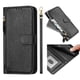thumbnail image 3 of FOXDOCK Funda Tipo Cartera para Tecno Camon 15 Cuero PU con Cremallera y Correa de Muñeca, Ranuras para Tarjetas, Soporte Plegable, Cierre Magnético, 3 of 5