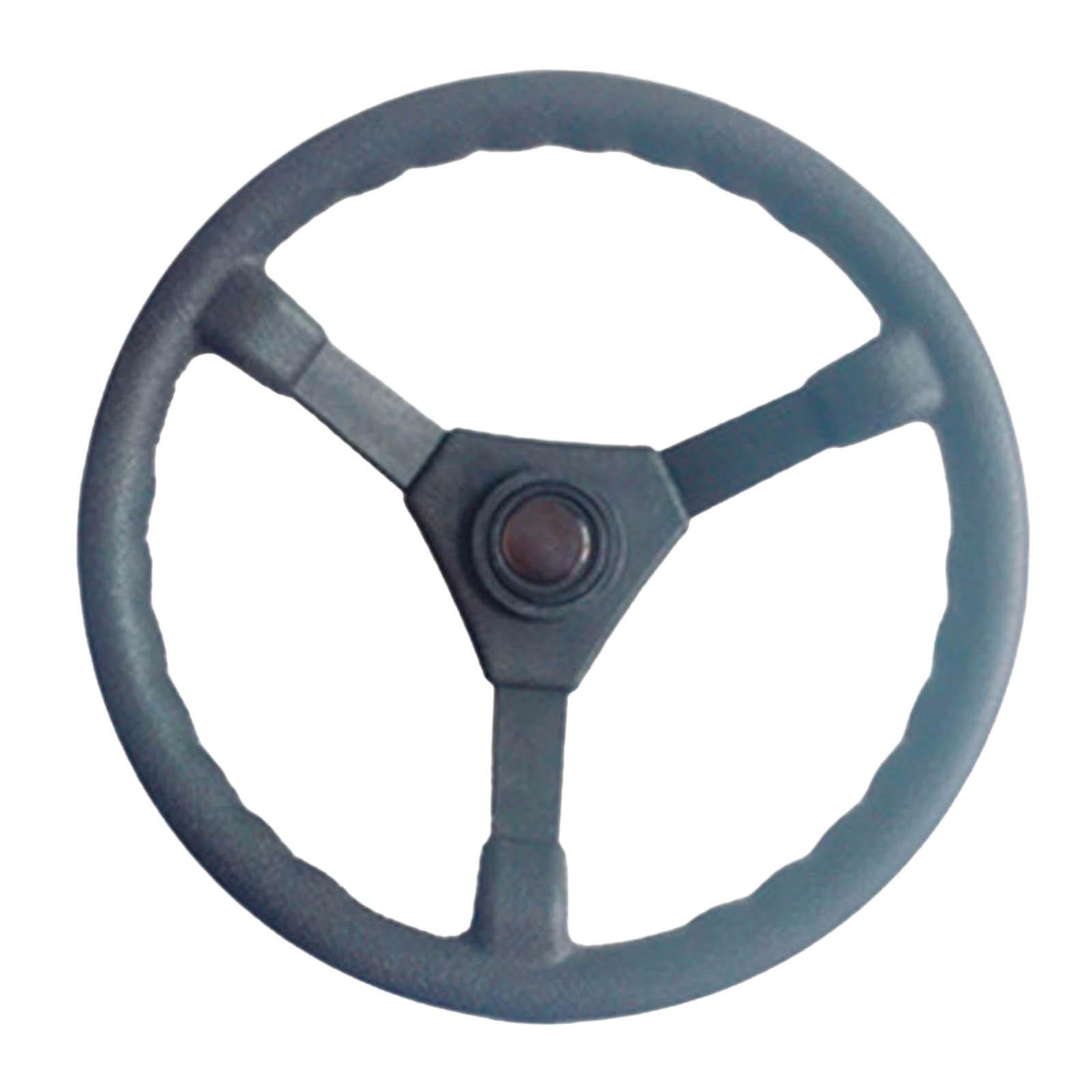 Magideal - Volante De Barco Universal, Repuesto 1/2 ""De Diámetro, Sistema De Dirección De Plástico De 350Mm Para Vehículos Acuáticos Y