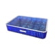 thumbnail image 3 of Cajón Caja De Almacenamiento Organizador De Cosméticos Escritorio Para Tocador Estante De Tocador Azul Translúcido, 3 of 5