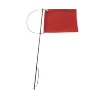 Magideal - Asta De Bandera Marina Indicador De Viento Bandera De Barco Fácil Instalación Y Duradero Pequeño Rojo Acero Inoxidable 304 Ligero Para Accesorios De P 130 Mm X 110 Mm