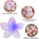 thumbnail image 3 of piezas de pinzas hawaianas de plumeria Cacampanao, pinzas de flores tropicales Cacampanaopin, lindas pinzas de flores Cacampanao antideslizantes, accesorios para mujeres y niñas, pinzas de mandíbula d, 3 of 7