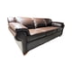 thumbnail image 3 of Sofa Tres Cuerpos Ecocuero Chocolate, 3 of 3