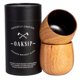 thumbnail image 1 of Vasos de Whisky de Madera Carbonizada Oaksip Paquete de 2, 1 of 7