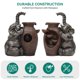 thumbnail image 4 of Fuente Exterior LED AUTO DAYA Elefante 48 cm, 4 of 6
