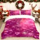 thumbnail image 1 of Dreamy Heart-Shaped Wallpaper Printed Quilt Cover Set Bedding Soft And Comfortable for All Seasons Essential for Home Bedroom Guest Room Perfect Gift for Family, 1 of 1