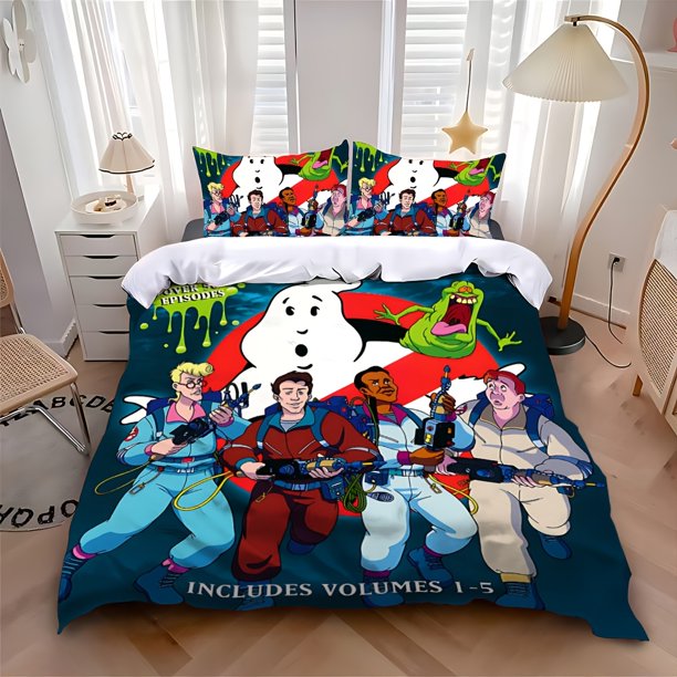 Cartoon G-Ghostbusters Cute Funny Hot Printed Pattern Suitable Suitable for Home Bedrooms Guest Rooms