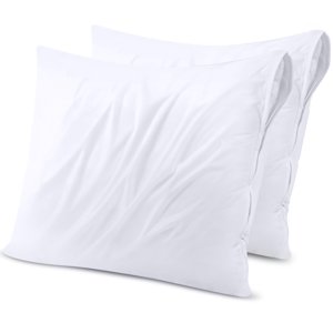 Protectores De Almohada Utopia Bedding Impermeables 20 X 20 (Paquete De 2)