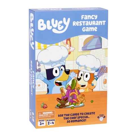 Juego Bluey Fancy Restaurant Únete A Bingo Match Food Para Mayores De 3 Años