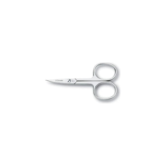 Tijera Curva Manicura 3,5'' #6511 3 Claveles