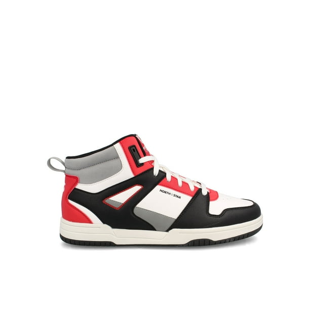 Zapatilla Hombre North Star Hem Blanco-Rojo