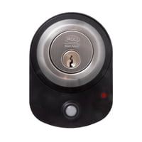 Cerrojo Poli Sensor100 Llave/Perilla Con Alarma Inoxidable
