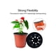 thumbnail image 4 of 100 macetas de plástico para plantas de vivero, transpirables, para jardín, 4 of 8