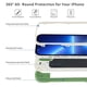 thumbnail image 5 of Funda para Apple iPhone 14 Pro Max de 6.7 Pulgadas con Soporte de Doble Anillo, Soporte Giratorio de 360°, PC+silicona, Cubierta de Teléfono a Prueba de Golpes de Grado Militar de Alta Resistencia,, 5 of 6