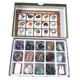 thumbnail image 1 of 15 piezas Deluxe Rock and Mineral Collection Science Crystals Hoja de descripción Kids' Gemstone Crystal Kit-para cumpleaños de niños, principiantes,, 1 of 5