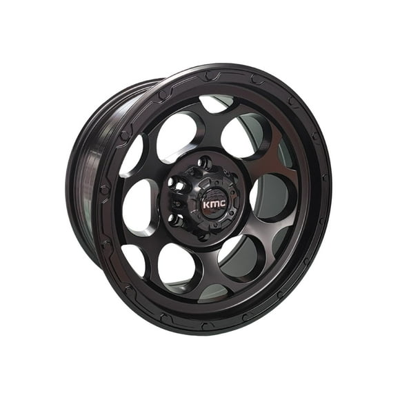 Juego De Llantas 17x8.5 6x139.7 Et-5 Matt Black Dx205