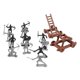 thumbnail image 5 of Figura De Acción De Soldado De Caballero Medieval De Plástico Infantería Del Ejército Con Carros A, 5 of 5