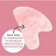 thumbnail image 2 of Natural Rose Quartz Jade Roller Gua Sha Set Facial Body Massager Roller Jade Stone Massage Set Face Lifting Beauty Massage Tools, 2 of 3