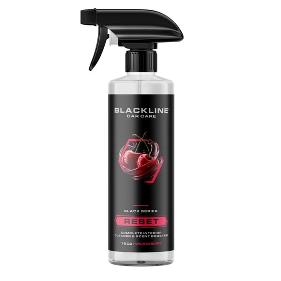 Limpiador de interiores Blackline Reset limpia profundamente y desodoriza