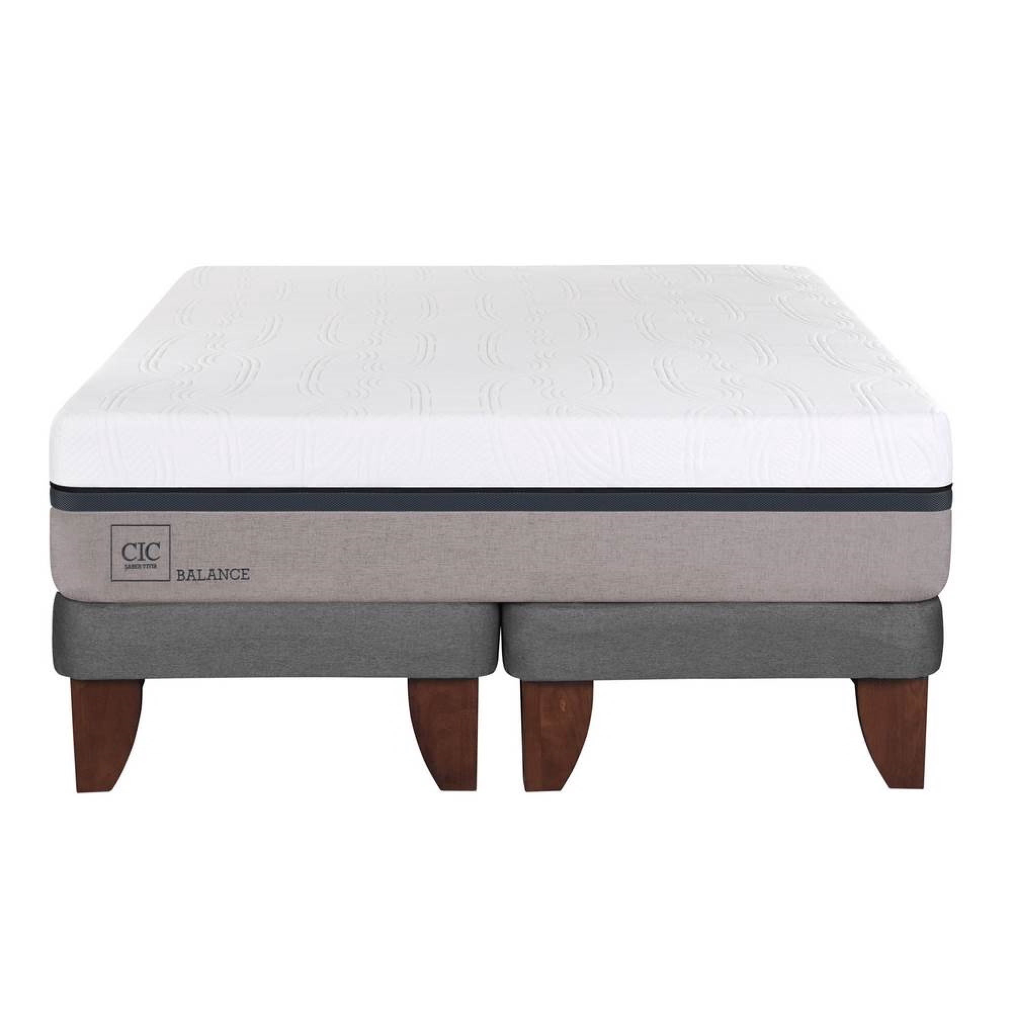 Cama Europea Balance 2 Plaza Base Dividida