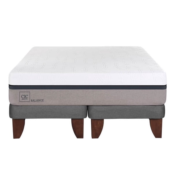 Cama Europea Balance 2 Plaza Base Dividida