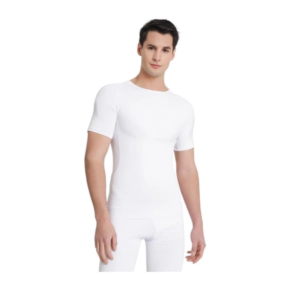 Polera Compresión Entrenamiento Everlast Blanca