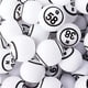 thumbnail image 1 of Bolas de bingo GSE Games & Sports Expert 1.5 de polipropileno blanco, 1 of 6