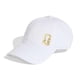 thumbnail image 1 of Gorra adidas con emblema oficial de la Copa Mundial en blanco y dorado, 1 of 4