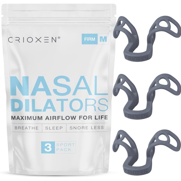 Dilatadores Nasales Crioxen Pack de 3 - Respiración, Sueño y Ronquidos
