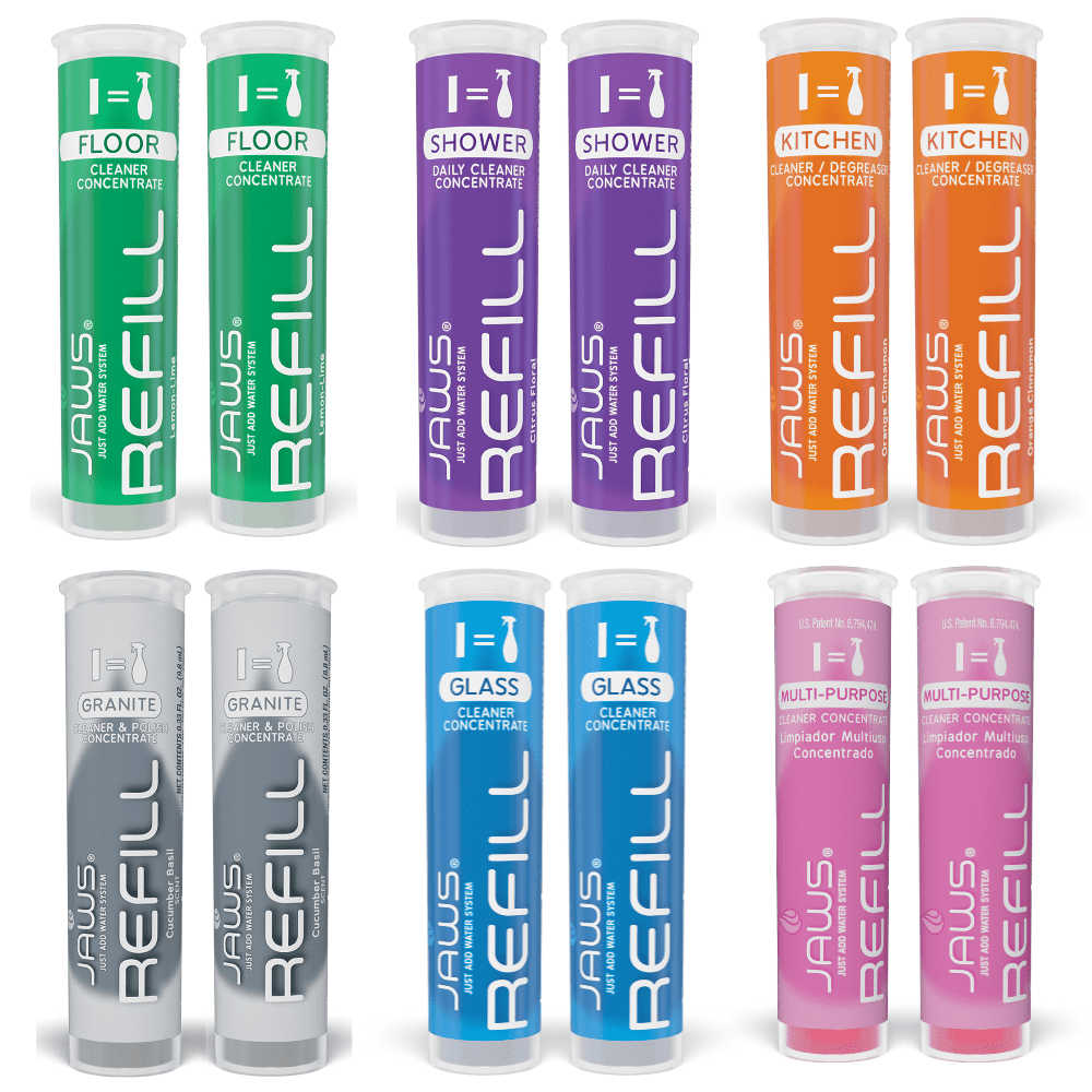 Pack Kit Full Capsulas Para La Limpieza Del Hogar Jaws