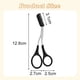 thumbnail image 5 of Tijeras de acero inoxidable de color para cejas con peine, tijeras para recortar cejas, herramienta de maquillaje para recortar cejas, peine, 5 of 5