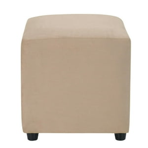 Bodevir - Pouf Cali 1C Felpa 30 Beige