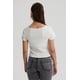 thumbnail image 3 of Polera Mujer Con Bardot Detalles Blanco, 3 of 4