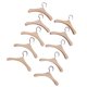 thumbnail image 3 of Juego De 10 Perchas De Ropa Con Gancho De Metal Y Madera Para Mu?ecas Blythe De 12 Pulgadas, 3 of 3