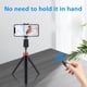 thumbnail image 2 of Trípode inalámbrico para selfies 3 en 1, monopié extensible con Bluetooth, soporte universal para teléfono para iPhone y Android, con control remoto, 2 of 5