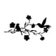 thumbnail image 1 of Adorno De Pared De Metal Con Dise?o De Pájaros En La Rama Para Dormitorio, Cocina Y Jardín, 1 Pieza, 2 Pájaros, 1 of 5